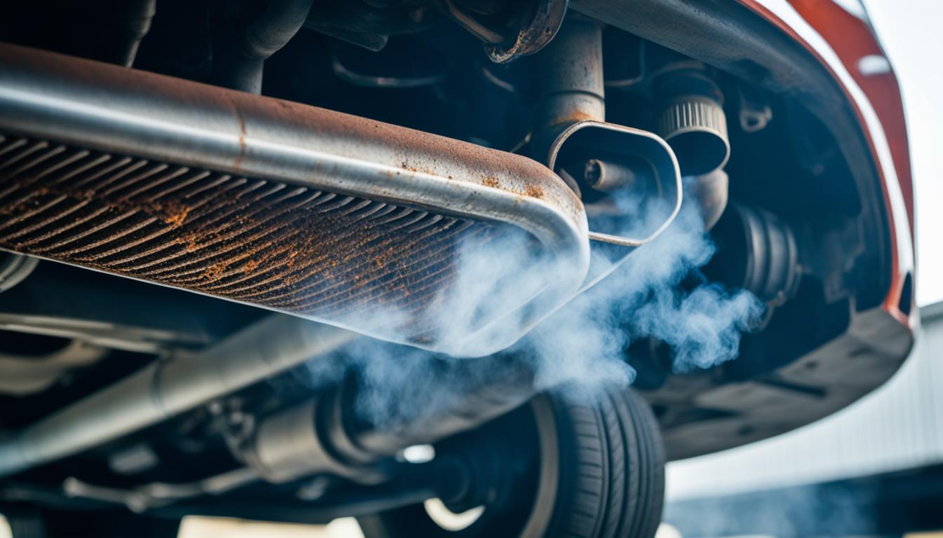 Pot d’échappement qui tombe : causes et solutions