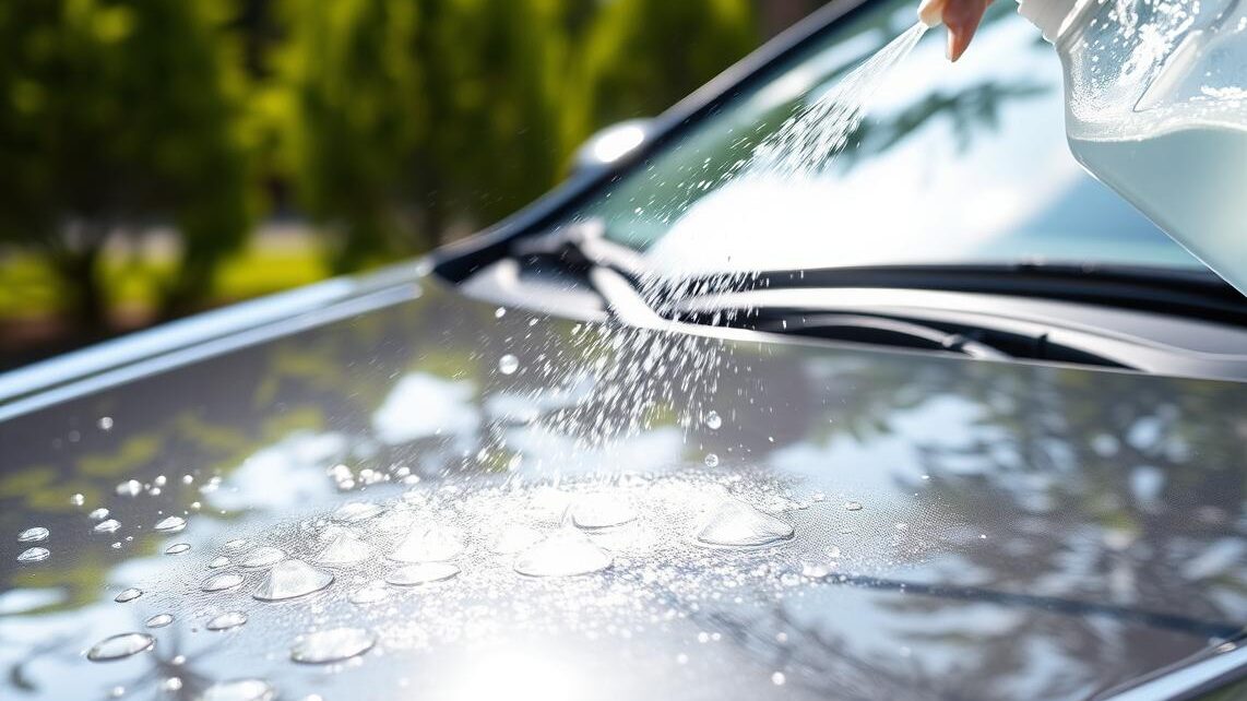 Vinaigre blanc sur la carrosserie pour nettoyer sa voiture : efficace ?