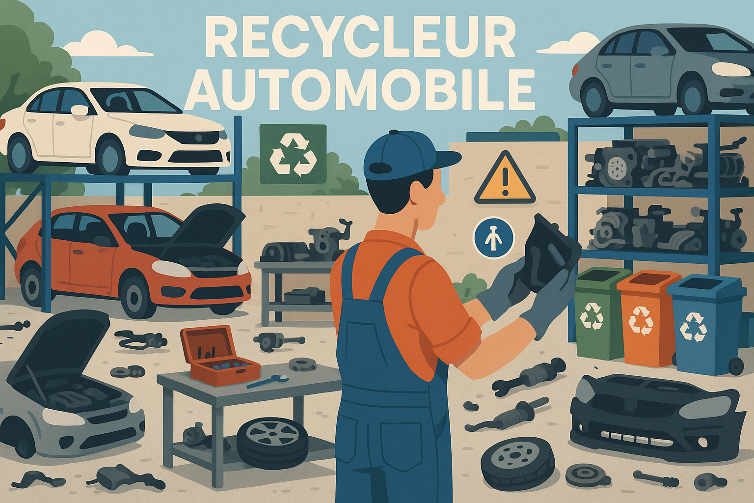 Comment devenir recycleur automobile : les étapes pour réussir dans la filière