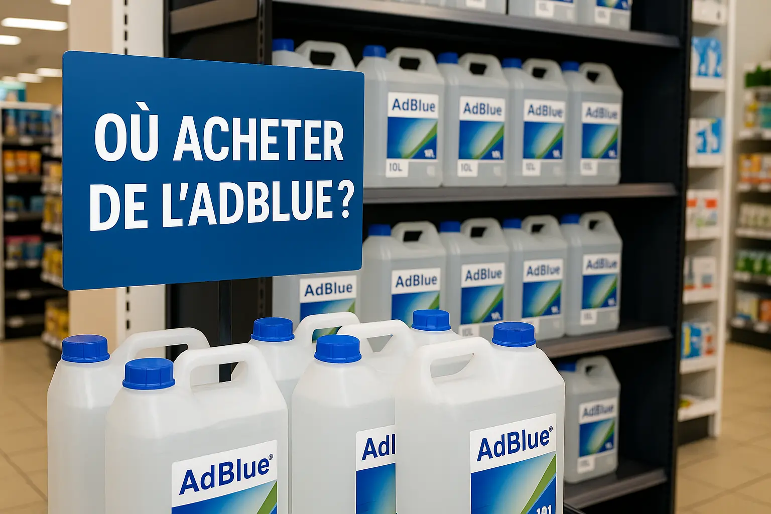 Où acheter de l’AdBlue pour son véhicule ?