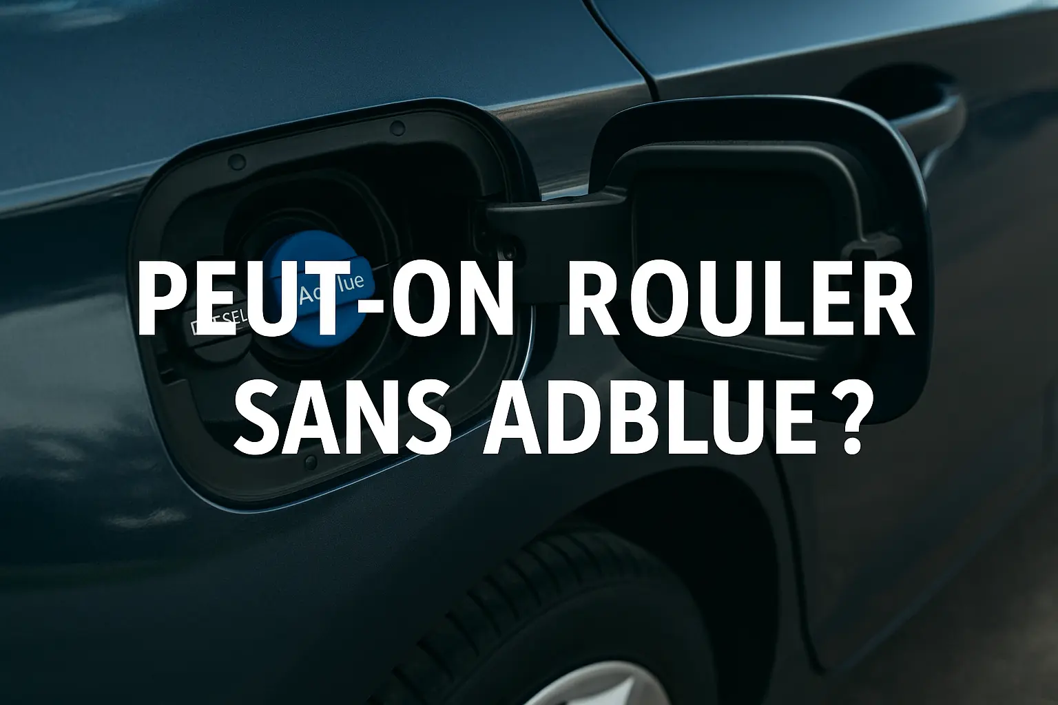 Peut-on rouler sans AdBlue ?