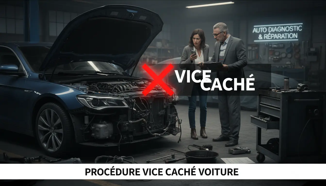 Quelle est la procédure pour un vice caché sur une voiture ?