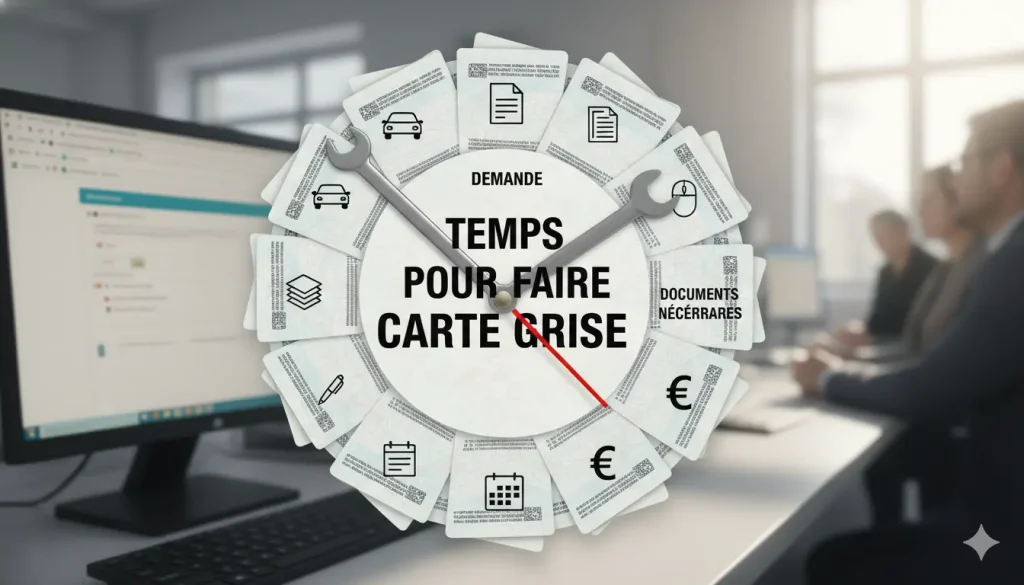 délai pour obtenir une carte grise pour un véhicule d’occasion