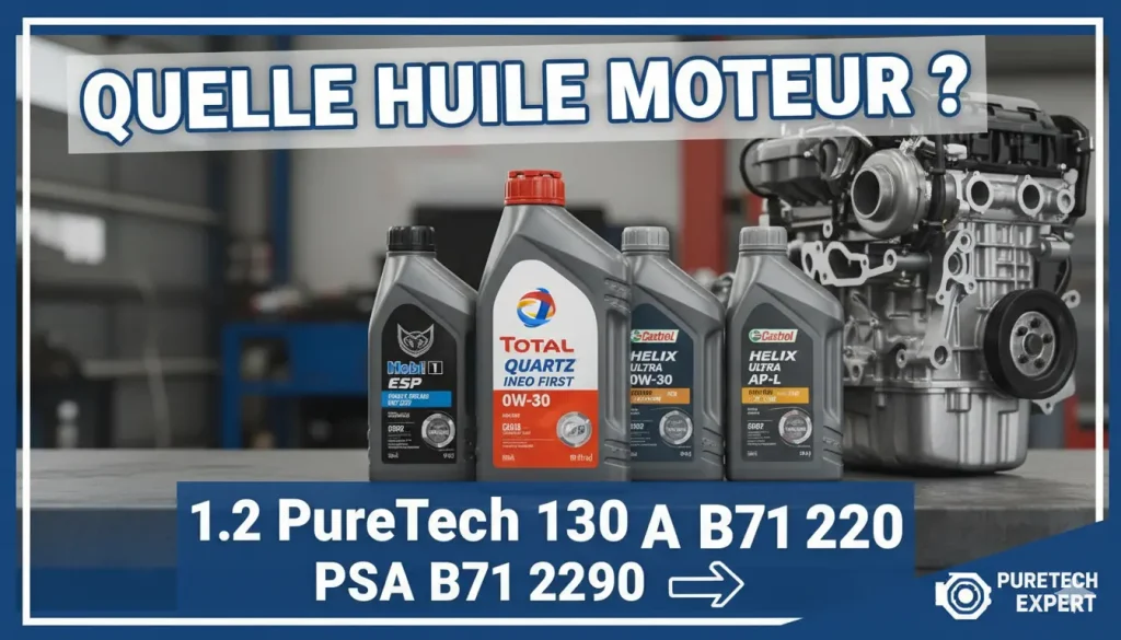 huile moteur pour un 1.2 PureTech 130
