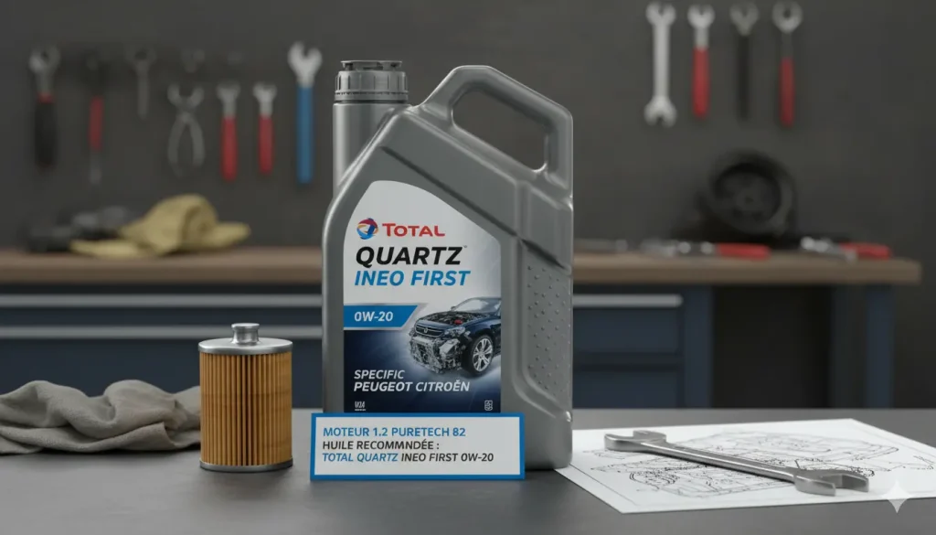huile moteur pour un 1.2 PureTech 82