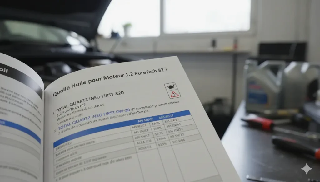 huile pour un moteur 1.2 PureTech 82