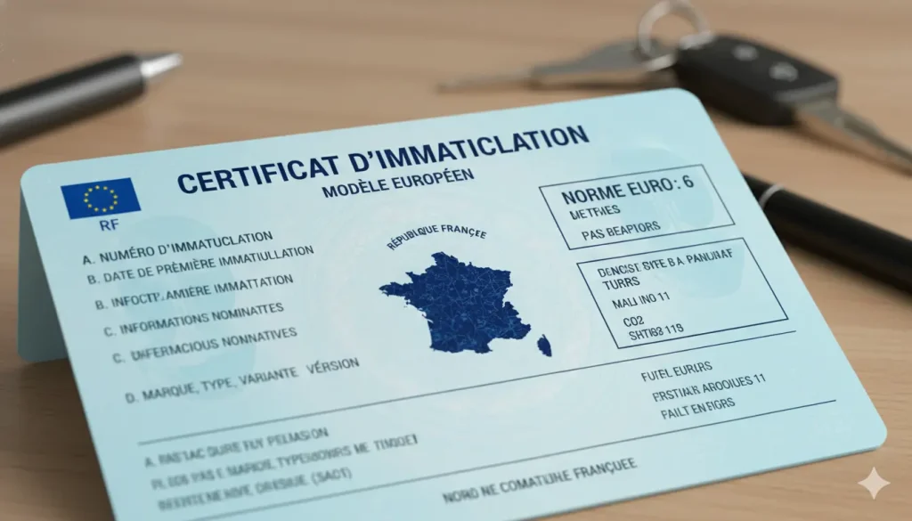 la norme Euro sur la carte grise