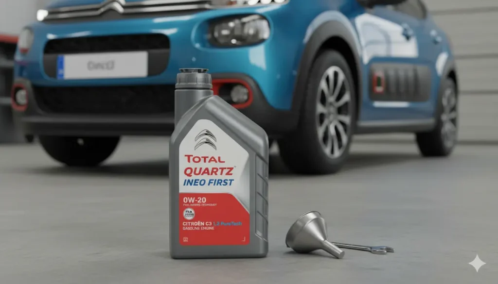 quelle huile moteur pour une Citroën C3 essence 1.2 PureTech