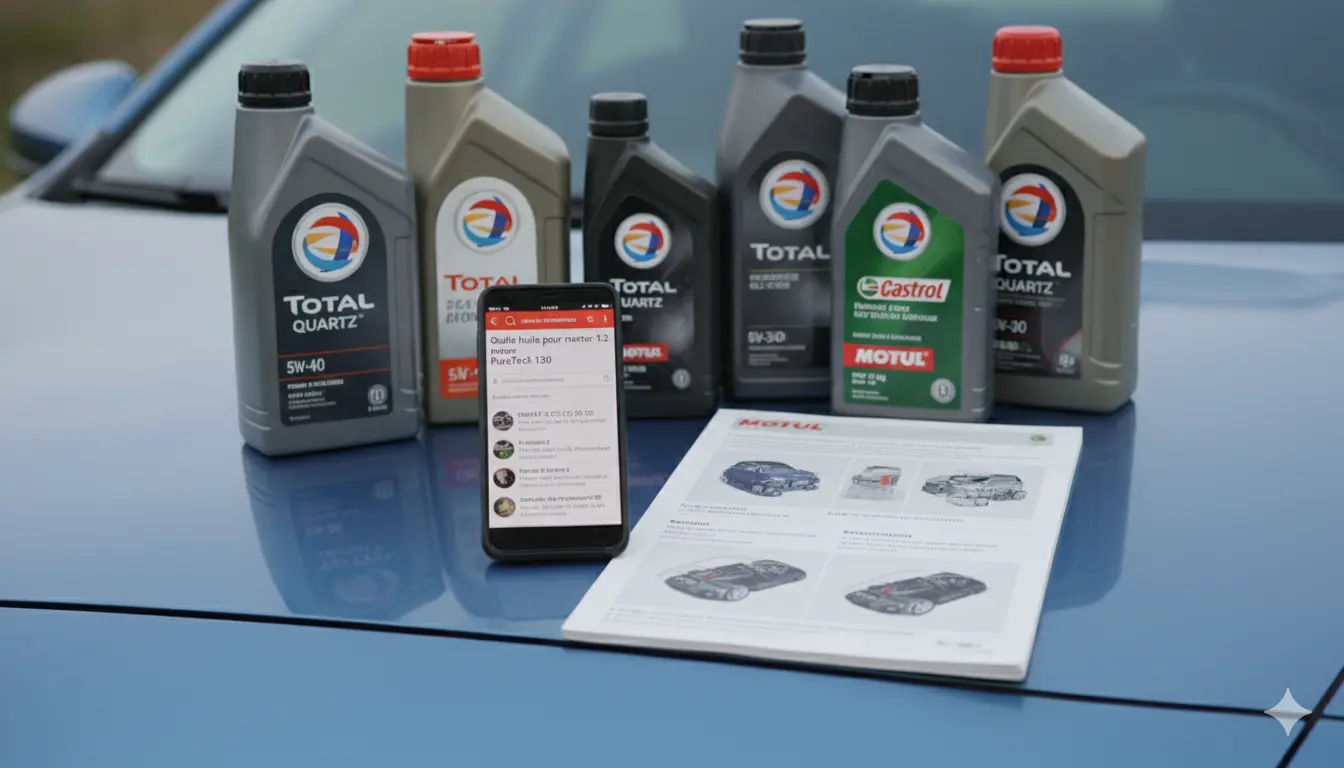 Quelle huile utiliser pour un moteur 1.2 PureTech 130 ?