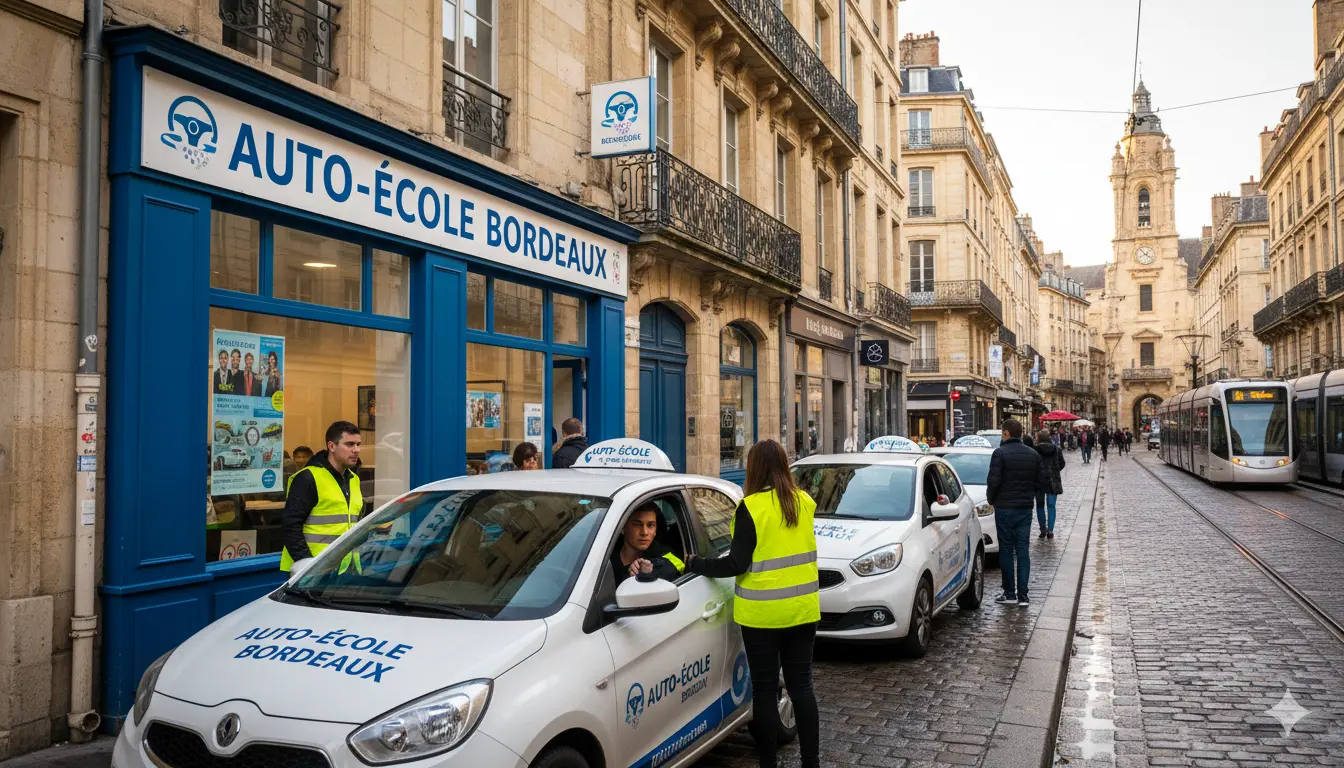Quelle auto-école choisir à Bordeaux ?