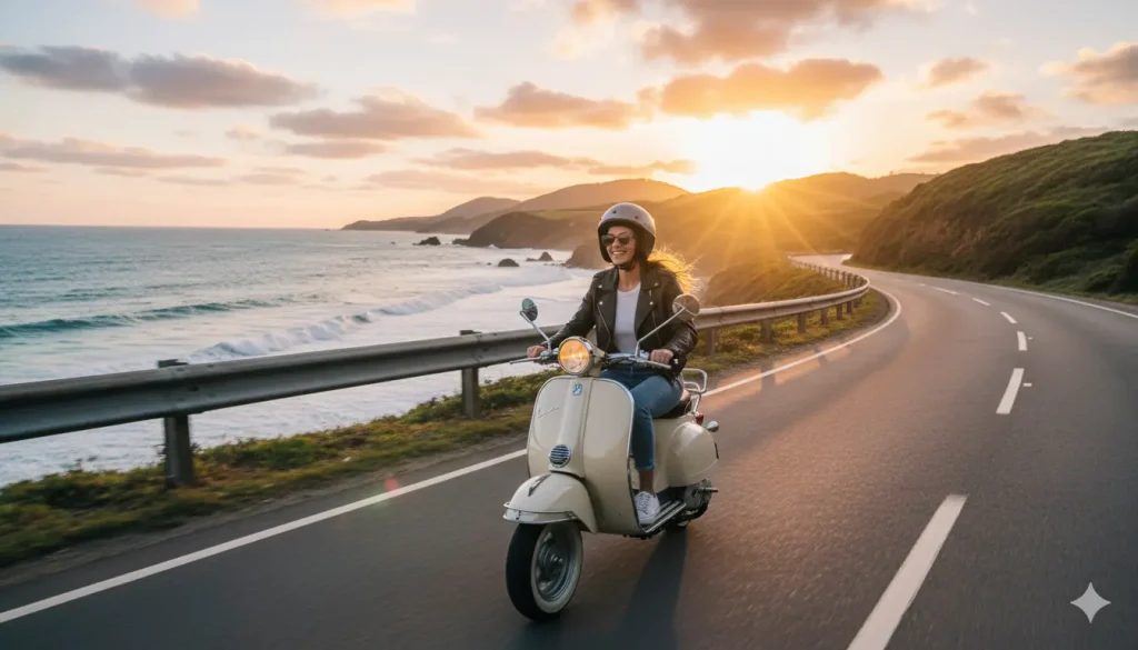 conduire un scooter