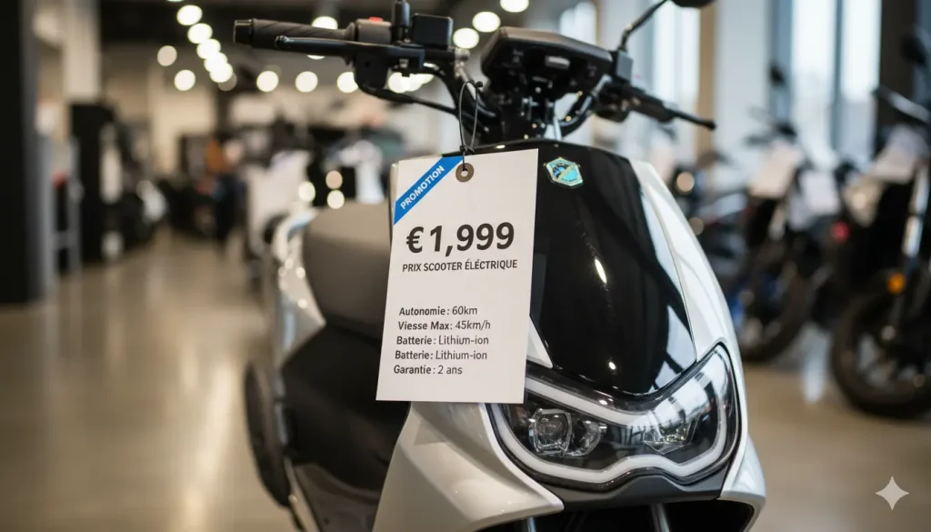 scooter prix