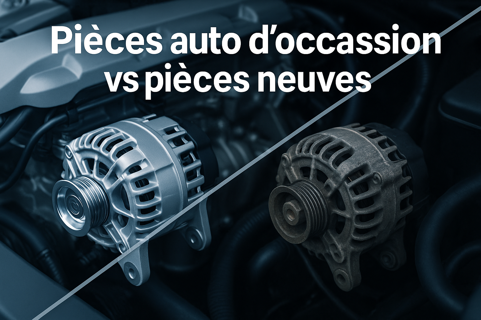 Pièces auto d&rsquo;occasion vs pièces neuves
