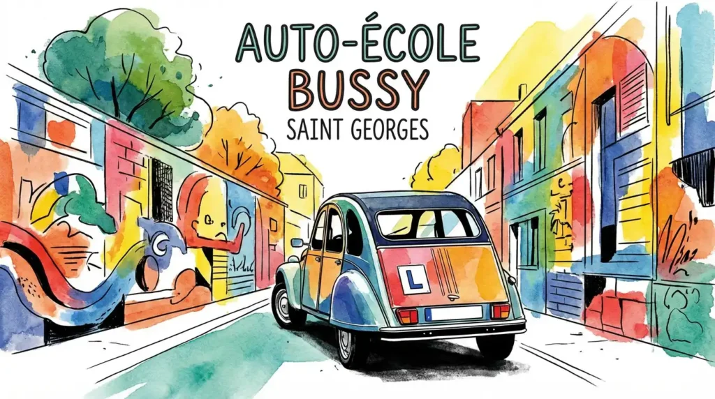 Auto école Bussy Saint Georges formations