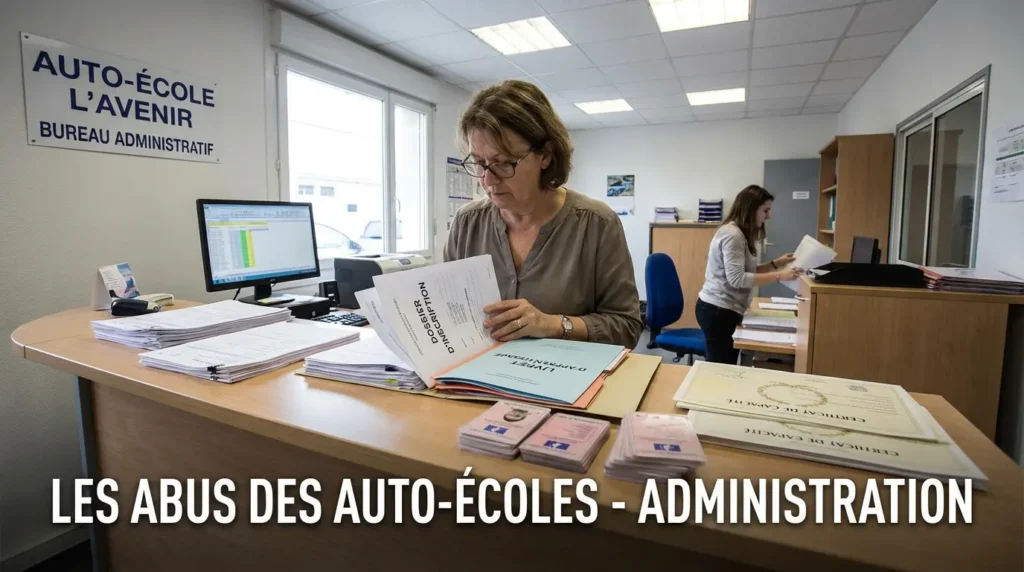 abus d'une auto école