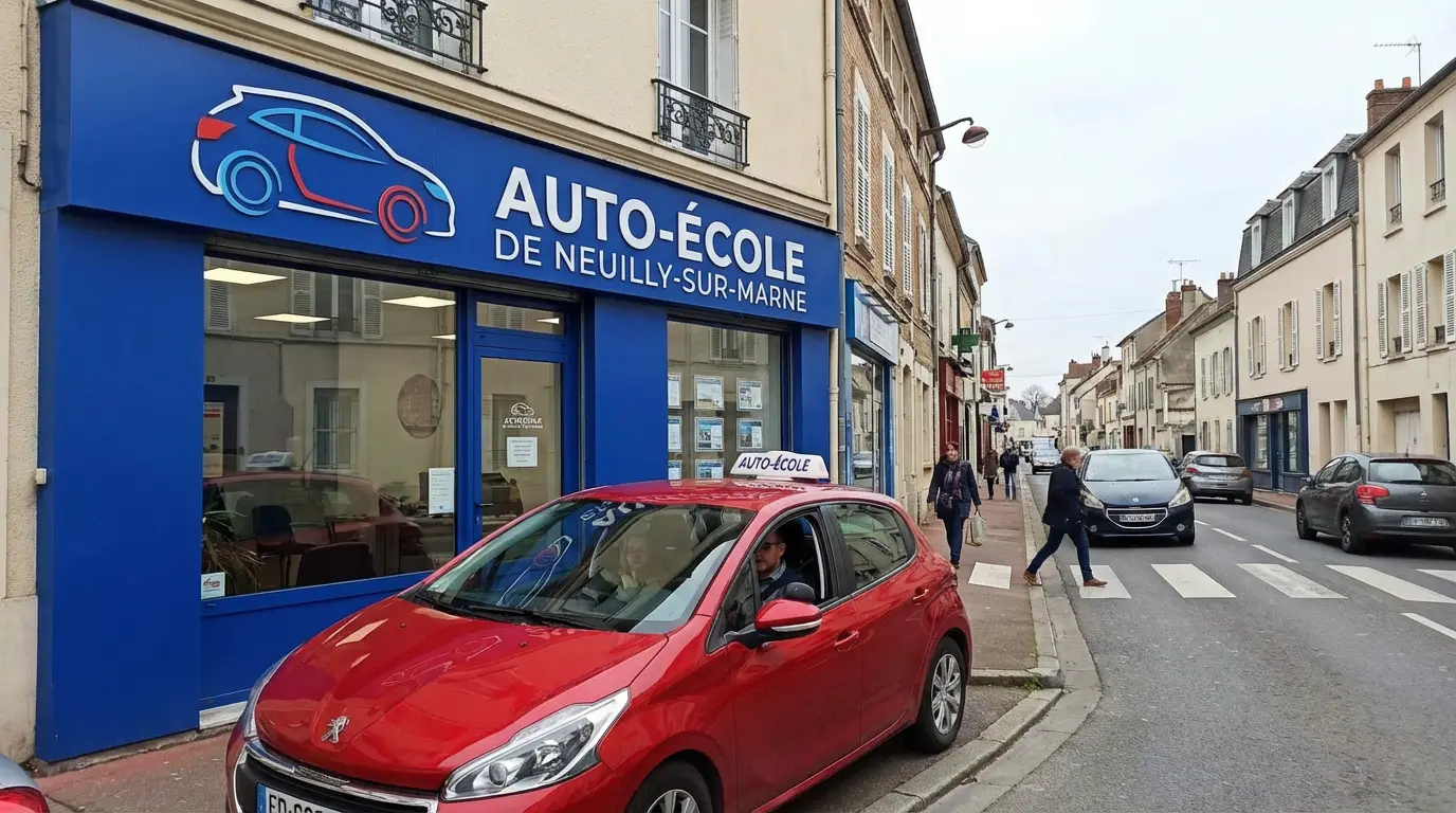 Quelle auto école choisir à Neuilly-sur-Marne ?