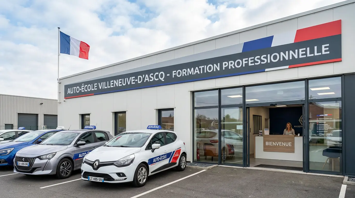 Quelle est la meilleure auto-école à Villeneuve-d&rsquo;Ascq ?