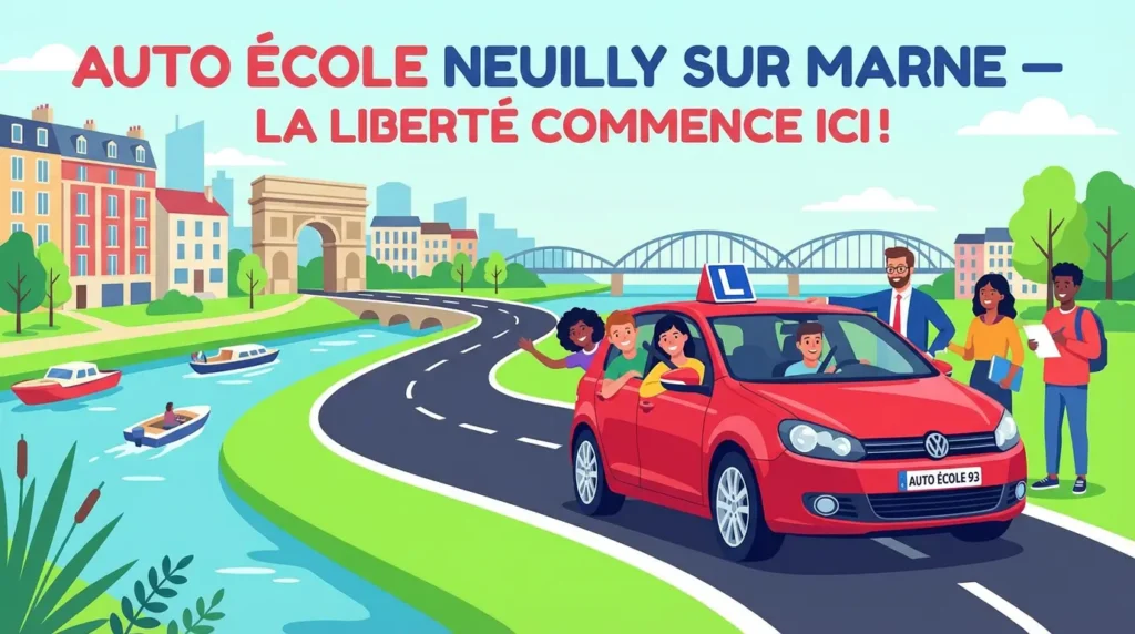 auto écoles de Neuilly sur Marne