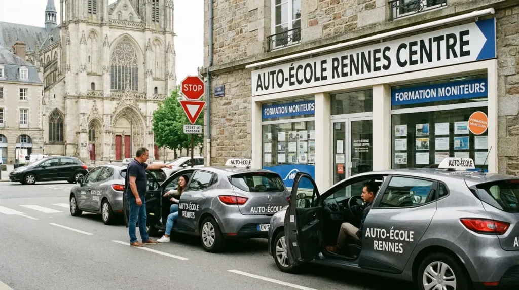 choisir son auto école à Rennes