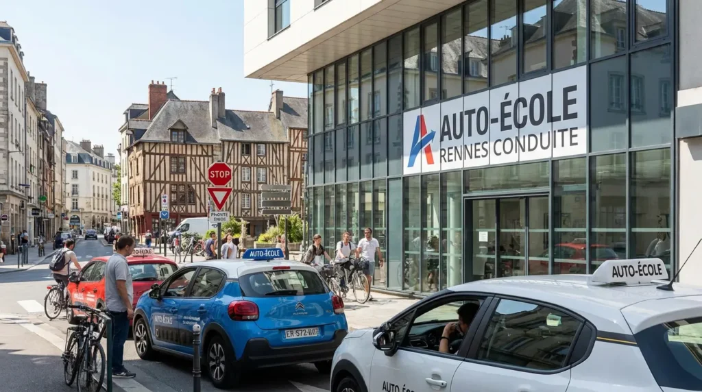 meilleures auto écoles à Rennes