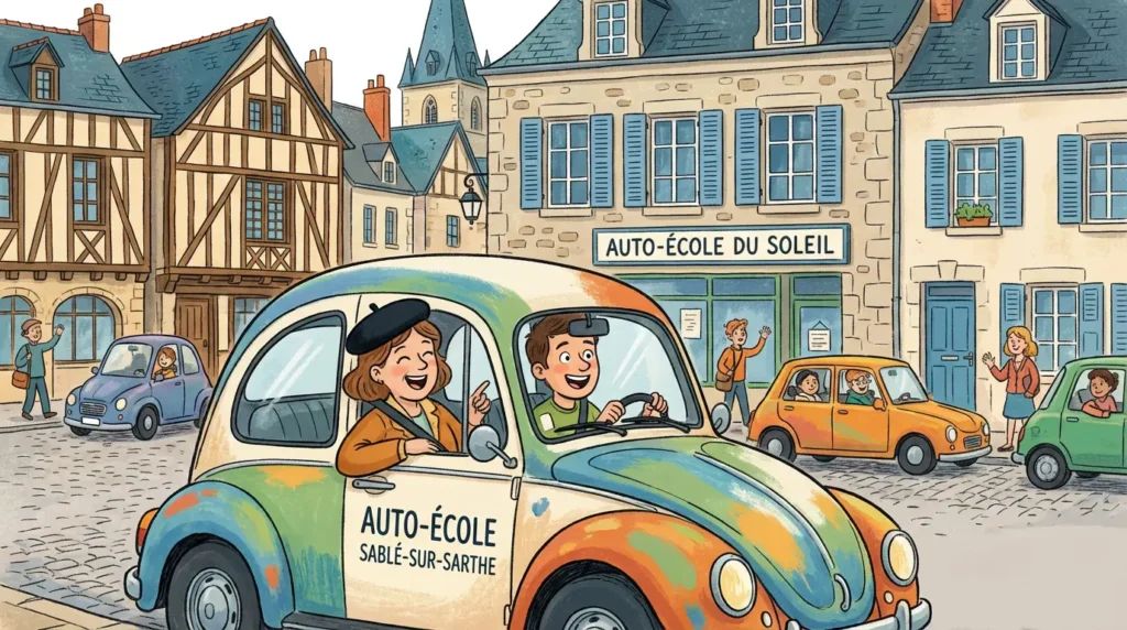 meilleures auto écoles de Sablé sur Sarthe