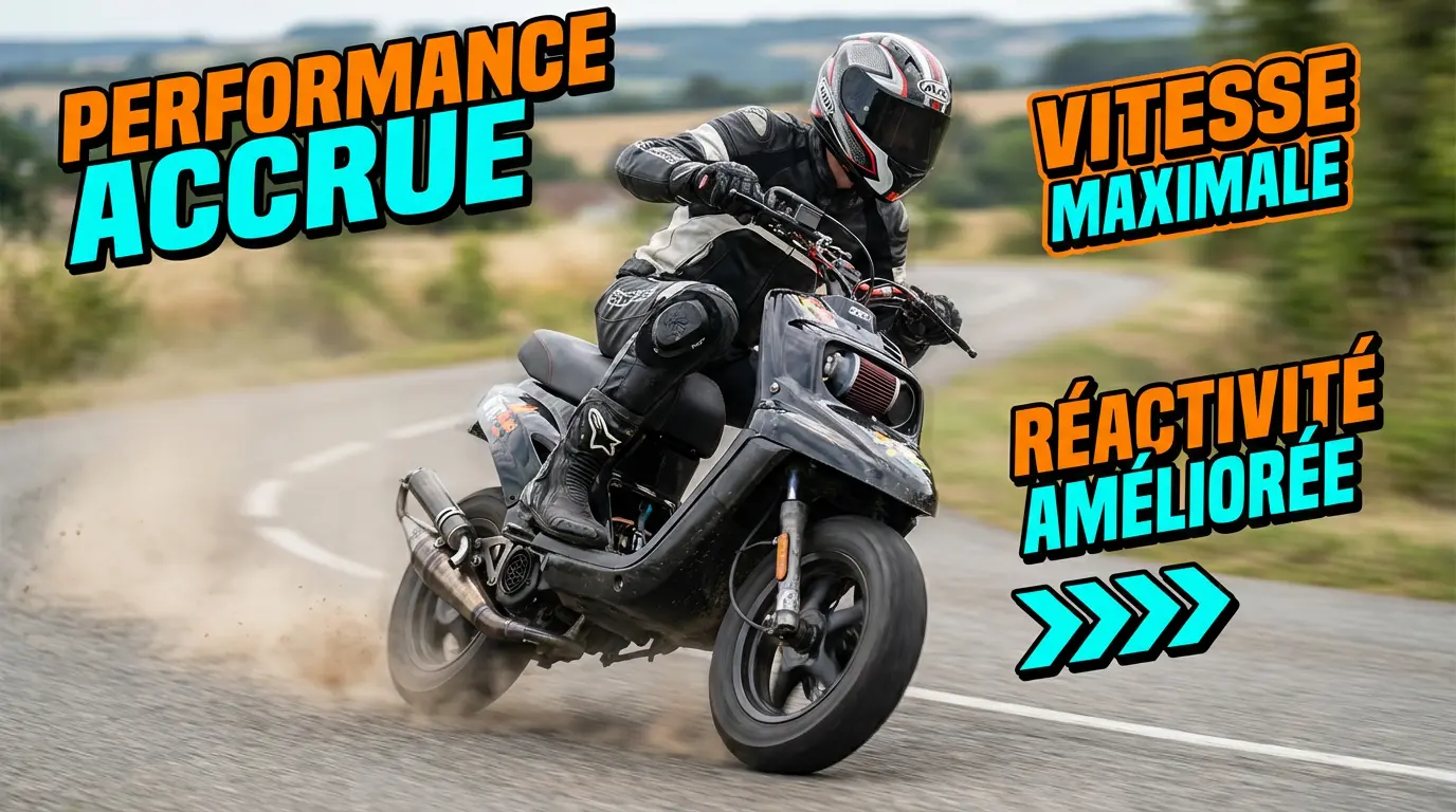 Peut-on débrider un scooter 4 temps 50cc ?