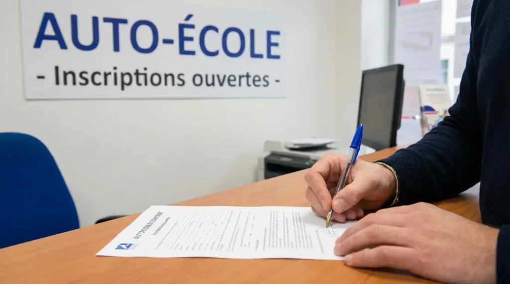 validité inscription auto école