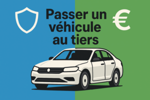 Illustration pour passer un véhicule au tiers et comparer les garanties