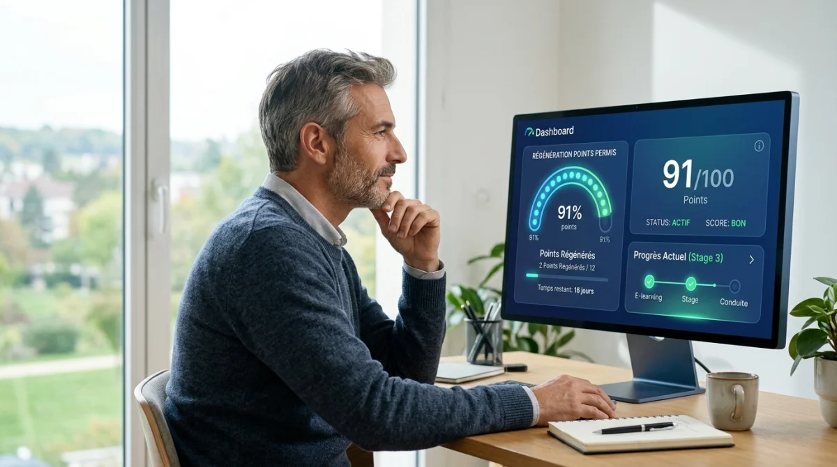 Combien de temps faut-il pour récupérer des points de permis ?