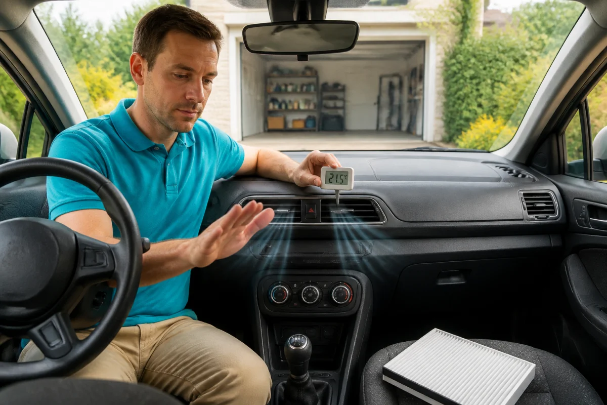 Préparer sa voiture pour l’été en vérifiant la climatisation et le filtre d’habitacle avant les fortes chaleurs